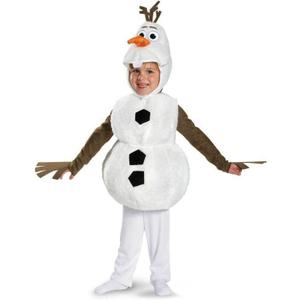 Olaf Costume for Kids Snowman Dress up Boys Halloween Cosplay Jumpsuit, Small