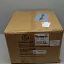 Famiware Porcelain kitchen plates and bowls set, Modern dishes set for 6, Handmade Wave Edge Dinnerware Sets, Microwave and Dishwasher Safe Tableware, Polar White (24pc)