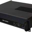 Gemini Professional 500W 2-Channel Power Amplifier PA & DJ Power Amp with XLR/RCA Inputs, Bridge Mode, Cooling Fan, Clip Limiter, Speakon Outputs, Rackmount Pro Audio Amplifier (XGA-3000)