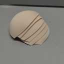 TOPBINE Bra Pads Inserts, Removable Sports Bra Inserts Bra Cups Inserts Padded Bra Inserts for Women's Bikini Top Swimsuit (Beige, M)