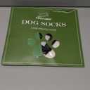 EXPAWLORER Anti Slip Dog Socks to Prevent Licking Paws, Dog Shoes for Cold Winter Snow, Dog Booties for Hardwood Floors, Dog Boots & Paw Protectors with Grippers for Medium Senior Dogs M (Black)