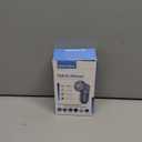 BEAUTURAL Fabric Shaver and Lint Remover, Sweater Defuzzer with 2-Speeds, 2 Replaceable Stainless Steel Blades, Battery Operated, Remove Clothes Fuzz, Lint Balls, Pills, Bobbles Gray