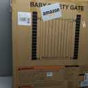 Mumeasy 29.7-51" Extra Wide Baby & Dog Safety Gate for Stairs & Doorways