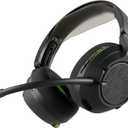 Skullcandy Crusher PLYR 720 Wireless Gaming Headset, Ultimate Immersion and Comfort, THX Spatial Audio, Multi-Sensory Bass, Removable Mic, Xbox, PC, PlayStation, Wireless Transmitter - Digi-Black Xbox