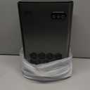 ToLife Dehumidifier for Home 95 OZ Water Tank, 1000 sq.ft Dehumidifiers for Basement Bedroom Bathroom with Auto Shut Off 7 Colors LED Light, Grey