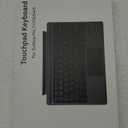 Surface Pro 7 Keyboard, Bluetooth Keyboard with Precision Trackpad for Microsoft Surface Pro 7 Plus/Pro 7 / Pro 6 / Pro 5 / Pro 4 / Pro 3, Bluetooth 5.1, Ergonomic, Rechargeable Battery (Black)