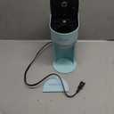 Single Serve One Cup Coffee Maker, for K Cups and Grounds, Mini Coffee Maker with Portable Handle, 6 to 12 Oz Brew Size, for Travel, Camping, Office, RV and Dorm, 120V, Black and Gold