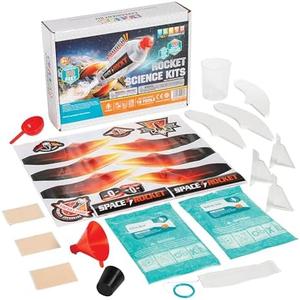 Fun Express Steam Rocket Science Kits - Educational Rocket Building Kit for Kids - Launch Your Learning with STEAM Rocket Kits - Discover Space with Rocket Science Kits, Fun and Educational, Set of 2