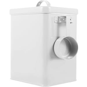 BESTOYARD Metal Food Storage Bin with Lid and Scoop, 10lbs Airtight Container for Dog and Cat Food, Laundry Powder, Rice, Snacks, Pantry Organizer, Kitchen Countertop