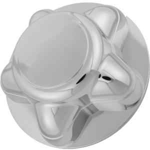 7" Wheel Center Cap with 5-Lug Steel Wheel Chrome for Ford 1997-2003 F150 F-150 97-03 Expedition (1PC)