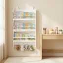 Wooden Kids Bookshelf, 3-Tier Wall Mount Shelf for Toys & Book Storage