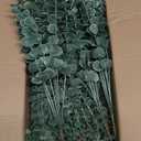 150 Pcs 4 Kinds Mixed Artificial Eucalyptus Leaves Stems Bulk Fake Silver Dollar Eucalyptus Bundle Faux Plants Greenery for DIY Bouquets Floral Arrangement Wedding Engagement Party Decor