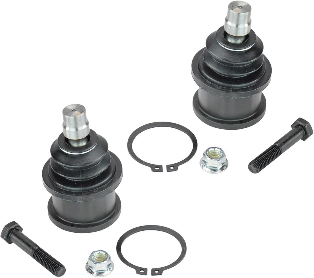 TRQ Front Upper Ball Joint Set Compatible with 95-11 Ford 98-09 Mazda 97-01 Mercury