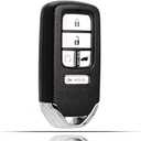 Key Fob Keyless Entry Fits for Honda Pilot CRV Civic 2016 2017 2018 2019 2020 2021 Smart Remote Control Push Start Button Key Replacement KR5V2X (V44)