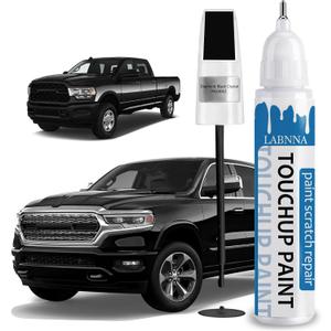 Diamond Black Crystal(PXJ/KXJ) Touch Up Paint for Dodge-Exact Match 2 in 1 touchup Paint Pen for Chips and Nicks Repair Car Paint Scratch Repair Kit (EXP 05/09/29)