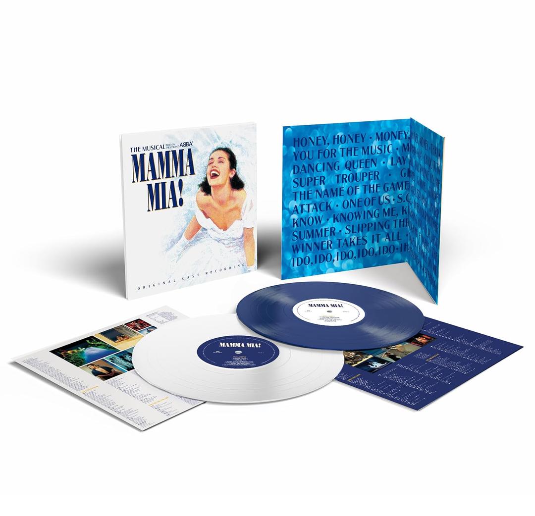 Mamma Mia! The Musical Original London Cast Recording Blue/White