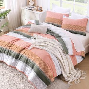 Litanika Queen Comforter Set Vanilla - 3 Pieces Lightweight Fluffy Bedding Comforter Sets, All Season Down Alternative Comforter (1 Comforter, 2 Pillowcases)