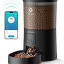 PETULTRA Automatic Cat Feeder WiFi- 5Ghz Cat Food Dispenser with APP Remote Control- Auto Pet Feeder for Small Dog Indoor- Easy to Set Up and Clean- Dual Power with Desiccant Bag Keep Fresh