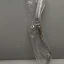 Lat Cable Machine Attachment Curl Pulldown Barbell Revolving Bar, Multi-Exerciser Cable Attachment, Solid Steel Tricep Press Down Bar with Rubber Handgrips & Revolving Hanger (28 Inch Chrome)