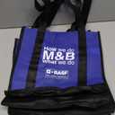 Pack of 3 ,Grocery reusable tote bags