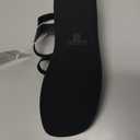 Amazon Essentials Women's Strappy Flatform Sandals (8, Black)