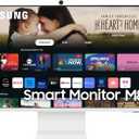 SAMSUNG 32-Inch M8 (M80D) Series 4K UHD Smart Monitor with Streaming TV, Speakers, HDR10+, AI Upscaling, USB-C, Ergonomic Stand, SlimFit Camera, Gaming Hub, LS32DM801UNXZA, 2024