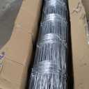 Cattle Farm Fence, 6x328ft Galvanized Wire Fencing 14GA Heavy Zinc Coating Wire Fencing, for Goat Deer Yard Livestock Animals Protection (6x328ft(14GA))