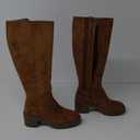 Brown Knee-High Women's Boots, 6