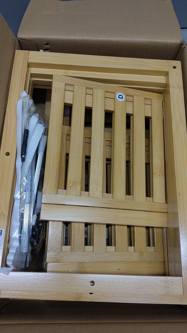 ROSSNY 48 Inch Talll Plant Stand Indoor, 6 Tier 7 Potted Bamboo Plant Stands for Indoor Plants, Corner Plant Stand, Plant Shelf For Indoor, Tiered Plant Stands, Indoor Plant Holder, Natural