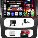 8Core 6+128G Inefala for Dodge RAM 1500/ 2500/ 3500 2002-2005 Android Car Stereo with Wireless Carplay Android Auto, 9" Touchscreen with GPS WiFi Bluetooth FM/ RDS 32EQ DSP 59UI SWC Backup Camera Canbus