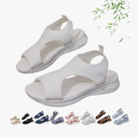 Washable Slingback Orthopedic Slide Sport Sandals,Women's Summer Open-Toe Orthopedic Running Sandals Orthopedic Slip-on Shoes, Comfort Walking Shoes, Size 9.5