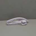 J.L. Childress Crib Mobile Arm Clamp - Baby Mobile Holder & Hanger for Nursery Crib, for Girls & Boys, Portable, Attaches to Railing, Protective Rubber Pads - White (18 Inch (Pack of 1))