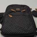 Jeryswet Baby Diaper Bags with Changing Station, Waterproof Large Capacity Diaper Bag Backpack for Moms Dads with USB Charging Port and Stroller Straps, Baby Shower Gifts, Black