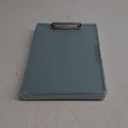 Rimilak Plastic Clipboard with Storage, Side Opening with 2 Compartment, Size 13.3 x 9.4 x 1.5 Heavy Duty High Capacity Nursing Box for Work School & Office Supplies, Dark Green
