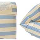 Arm Floaties for Kids and Adults - Vintage Striped Pool Arm Floats Arm Bands Inflatable Swim Floaties PVC Arm Floaty for Kids 3-5-6-12 Years