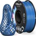 Creality ABS 3D Printing Filament 1.75mm, Excellent Resistance, Odorless Non-Toxic, Stability, Tough, 1kg(2.2lbs) ABS Filament 1.75 for 3D Printer (Blue)