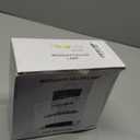 2 Packs Indoor Electric Bug Zapper with Fan, 2-in-1 Plug-in 1500V High Voltage Mosquitoes Killer with Hanger, Small Fly Insects Lamp Trap Catching Moth Gnat Fruit Flies, White & Black