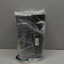 N. NETDOT 3 Pack 10 L/2.6 Gal Bathroom Trash Can with Lid, Small Kitchen Trash Bin with Press Type Lid, Black Trash Can/Slim Garbage Cans/Trash Bin/Waste Basket for Bathroom,Kitchen,Office,Bedroom