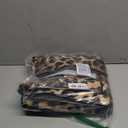 Aukib Leopard Rug 3x5 Sexy Modern Print Small Area Rug Washable Kitchen Rugs Non-Slip Carpet for Dining Room,Dormitory Decoration