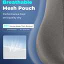 BAMBOO COOL Mens Trunks Underwear Performance Breathable Mesh Fly Zone Moisture-Wicking(4 Pack) (L)