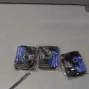 Label KINGDOM TZe-345 18mm White on Black Replacement for Brother TZe345 TZe Tz Tape 18mm 0.7 Laminated Black Label Tape 3/4" Compatible with Brother P Touch PT-D400 PT-D410 PT-D600, 3-Pack