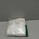 Elife 18x18 Soft Canvas Christmas Winter Snowflake Style Cotton Linen Embroidery Throw Pillows Covers w/Invisible Zipper for Bed Sofa Cushion Pillowcases for Kids Bedding (1 Pair, White)