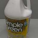 Simple Green 73434010 14010 Industrial Cleaner & Degreaser, Concentrated, Lemon, 1 gal Bottle, 128 Fl Oz (Pack of 1) (Transparent)