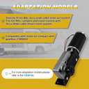 225008 RV Slide Out Motor & Gear Housing Compatible with BAL Accu-Slide Cable Slide Out System, with R25076 R25076-1 RV Slide Out Gear Box and R25075 High Torque Motor for Travel Trailer Camper | 12V