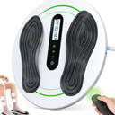 Uoboo Transcutaneous Electrical Nerve Stimulator, EMS Foot Massager for Neuropathy, EMS Foot Stimulator with 10 Modes 20 Intensities, Electric Foot Massager with 4 TENS Unit Muscle Stimulator Pads