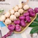Gresorth 2pcs Artificial Onion String Fake Vegetable Home Party Christmas Harvest Decoration