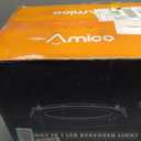Amico 48 Pack 6 Inch 5CCT Ultra-Thin LED Recessed Light with Junction Box, 2700K/3000K/3500K/4000K/5000K Selectable, 12W Eqv 110W 1050LM Brightness Dimmable Canless Wafer Downlight, ETL & FCC