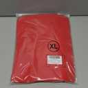 Valiamcep Women's Mini Dress Ruffle V-Neck 2024 Fashion Fall Long Sleeve Basic Ribbed Knit Slim Fitted Sexy Bodycon Pencil Dresses Red, XL