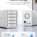 ORICO 5 Bay RAID External Hard Drive Enclosure 130TB Max
USB 3.0 DAS Storage Station for 2.5/3.5 inch SATA HDD SSD with 150W Built-In Power Supply