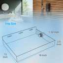 Tankless Water Heater Drain Pan, Wall Mounted Stainless Steel Drip Tray